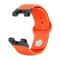 For Amazfit T-Rex / T-Rex Pro / Ares Silicone Reverse Buckle Watch Band(Orange)