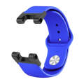 For Amazfit T-Rex / T-Rex Pro / Ares Silicone Reverse Buckle Watch Band(Blue)