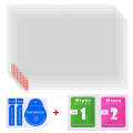 25 PCS 9H 0.3mm Explosion-proof Tempered Glass Film For Huawei MateBook E Go