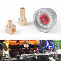 For Honda Civic Car Modification Fuel Pressure Gauge 0-100PSI(Red)
