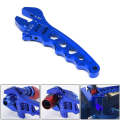 Car AN3-AN12 Adjustable Aluminum Wrench Hose Fitting Tool(Blue)