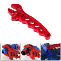 Car AN3-AN12 Adjustable Aluminum Wrench Hose Fitting Tool(Red)