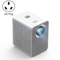 AUN ET50 4 inch 180 Lumens 1920x1080P Smart LED Mini Projector, Plug Type:AU Plug(White)
