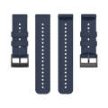 For Suunto 9 Lightning Silicone Watch Band(Midnight Blue)