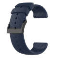 For Suunto 9 Lightning Silicone Watch Band(Midnight Blue)