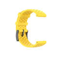 For Suunto 9 Breathable Silicone Watch Band, Exclude the Subject(Yellow)
