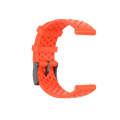 For Suunto 9 Breathable Silicone Watch Band, Exclude the Subject(Orange)
