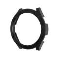 For Samsung Galaxy Watch 5 44mm Half-cover PC Watch Case with Scale(Black)