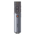 Baseus WKCD020013 Red Laser Wireless Multimedia Presenter Page Turning Pen,Charging Version(Grey)