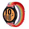 22mm Universal Nylon Loop Watch Band(Rainbow)