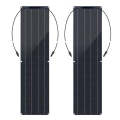 100W Dual Board PV System Solar Panel(Black)