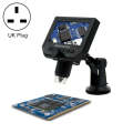 G600 600X 3.6MP 4.3 inch HD LCD Display Portable Digital Microscope, Plug:UK Plug