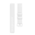 Color Buckle TPU Wrist Strap Watch Band for Fitbit Charge 4 / Charge 3 / Charge 3 SE, Size: L(White)