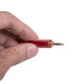 2130 3.5mm Male to 3.5mm Male Audio Cable, Length: 1m(Red)