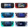 For Steam Deck Shockproof Silicone Game Console Protective Case(Blue)