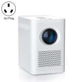 S30 Android System HD Portable WiFi Mobile Projector, Plug Type:AU Plug(White)