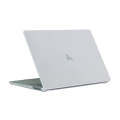For Microsoft Surface Laptop 13.5 inch Laptop Steel Frosted Anti-drop Protective Case(Transparent)