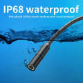 AN112 IP68 8LEDS 8mm Industrial Videoscope for iPhone 8 Pin, Length:1m Flexible Line
