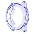 For Garmin Fenix 5X TPU Translucent Watch Case(Blue)