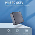 GK3V Windows 11 Pro Mini PC, Intel Gemini Lake J4125, Memory:8GB+128GB(US Plug)