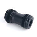 T47A24 Bottom Bracket Fits 68mm/73mm Width of Bicycle Frame(Black)