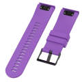 For Garmin Fenix 5X (26mm) Fenix3 / Fenix3 HR Silicone Watch Band(Purple)