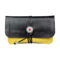 FIREDOG CL91 Portable Handmade Sheepskin Genuine Leather Tobacco Bag(Yellow)