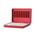 For IQOS Series Aluminum Alloy Dust-proof Cigarette Case, Capacity:20 pcs(Red)