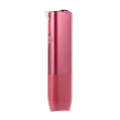 For IQOS ILUMA ONE TPU Electronic Cigarette Case with Lanyard Hole(Transparent Red)
