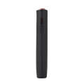 For IQOS ILUMA ONE Twill TPU+PU Electronic Cigarette Case with Lanyard(Black)