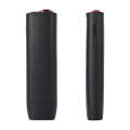For IQOS ILUMA ONE Leather + TPU Electronic Cigarette Case with Lanyard(Black)
