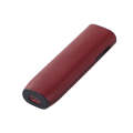 For IQOS ILUMA ONE Leather + TPU Electronic Cigarette Case with Lanyard(Red)