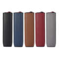 For IQOS ILUMA ONE Leather + TPU Electronic Cigarette Case with Lanyard(Grey)