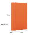 For IQOS ILUMA ONE Litchi Pattern Electronic Cigarette Leather Storage Bag(Orange)
