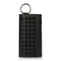 For IQOS ILUMA Pentagram Rivet Leather Texture Flip Electronic Cigarette Storage Bag with Hook(Le...