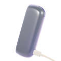 For IQOS ILUMA TPU Electronic Cigarette Protective Case Charging Compartment(Transparent Purple)