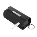 For IQOS ILUMA Portable Contrasting Color Electronic Cigarette Storage Bag with Hanging Loop(Blac...
