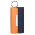 For IQOS ILUMA Portable Contrasting Color Electronic Cigarette Storage Bag with Hanging Loop(Brow...