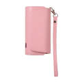 For IQOS 3.0 / 3 DUO Portable Electronic Cigarette Case Storage Bag with Hand Strap(Pink)