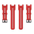 For Huami Amazfit T-Rex A1918 Tyrannosaurus Silicone Watch Band(Lava Red)