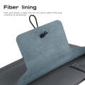 13-14 inch Universal Elastic Thread Button Portable Laptop Inner Bag(Dark Grey)