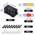 4 in 1 ANS-H Car Fuse Holder Fuse Box, Current:30/40A