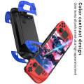 GKK For Steam Deck Color Contrast Anti-fall Game Console Case(Blue)