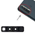 For Tecno Camon 17 CG6 10pcs Back Camera Lens