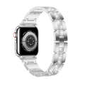 Diamond Metal Watch Band For Apple Watch SE 2023 44mm(Silver)