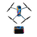 For DJI Mavic 3 Pro / RC Sunnylife Drone Body Remote Control Decorative Stickers Set(Colorful Sea...