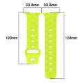 Football Texture Silicone Watch Band For Apple Watch SE 2023 44mm(Pine Green)