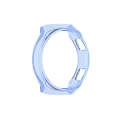 For Huawei Watch GT 2e Transparent TPU Silicone Watch Case(Transparent Blue)
