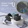 Yesido MC-10 3 USB + Type-C Ports Multi-function Universal Travel Adapter Plug(Black)