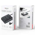 Yesido MC-11 4 Plugs + PD 20W+2 QC3.0 Ports 2650W Multi-functional High Power Socket(EU Plug)